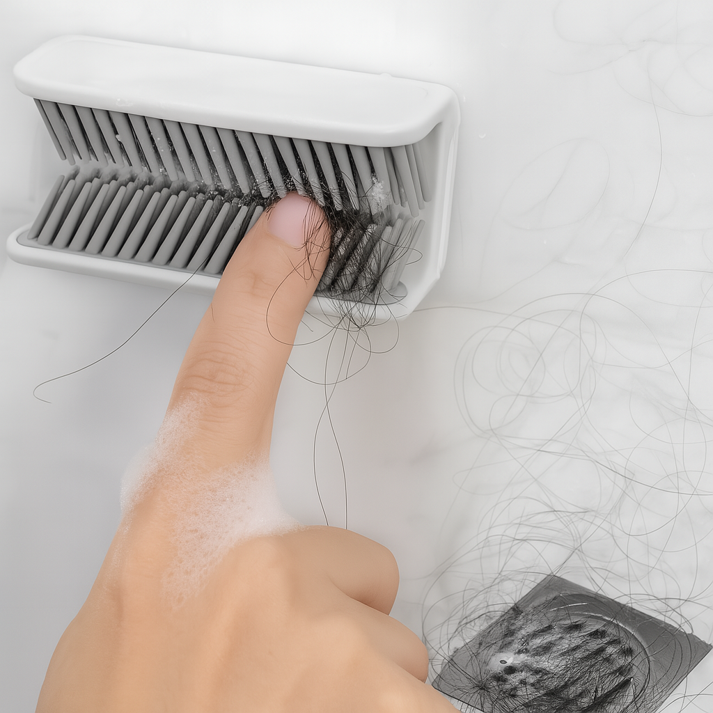 Wand-Haarfänger – Schluss mit verstopften Abflüssen