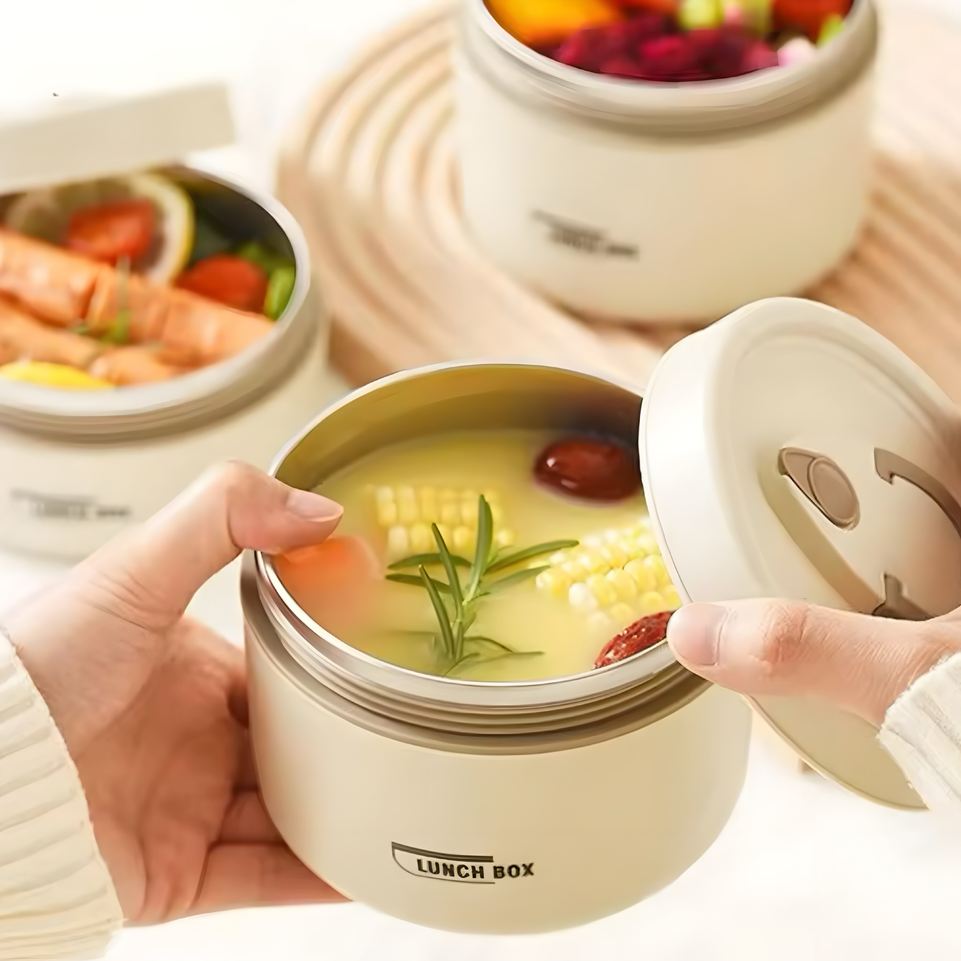 ThermoStack – Isolierte Lunchbox mit 3 Etagen