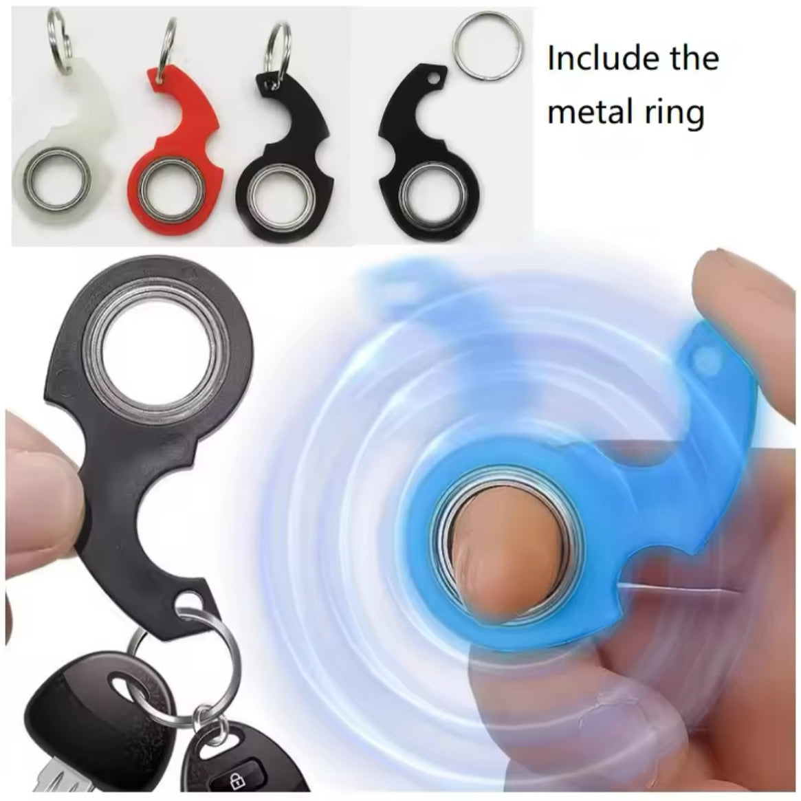 Fidget Spinner Schlüsselanhänger