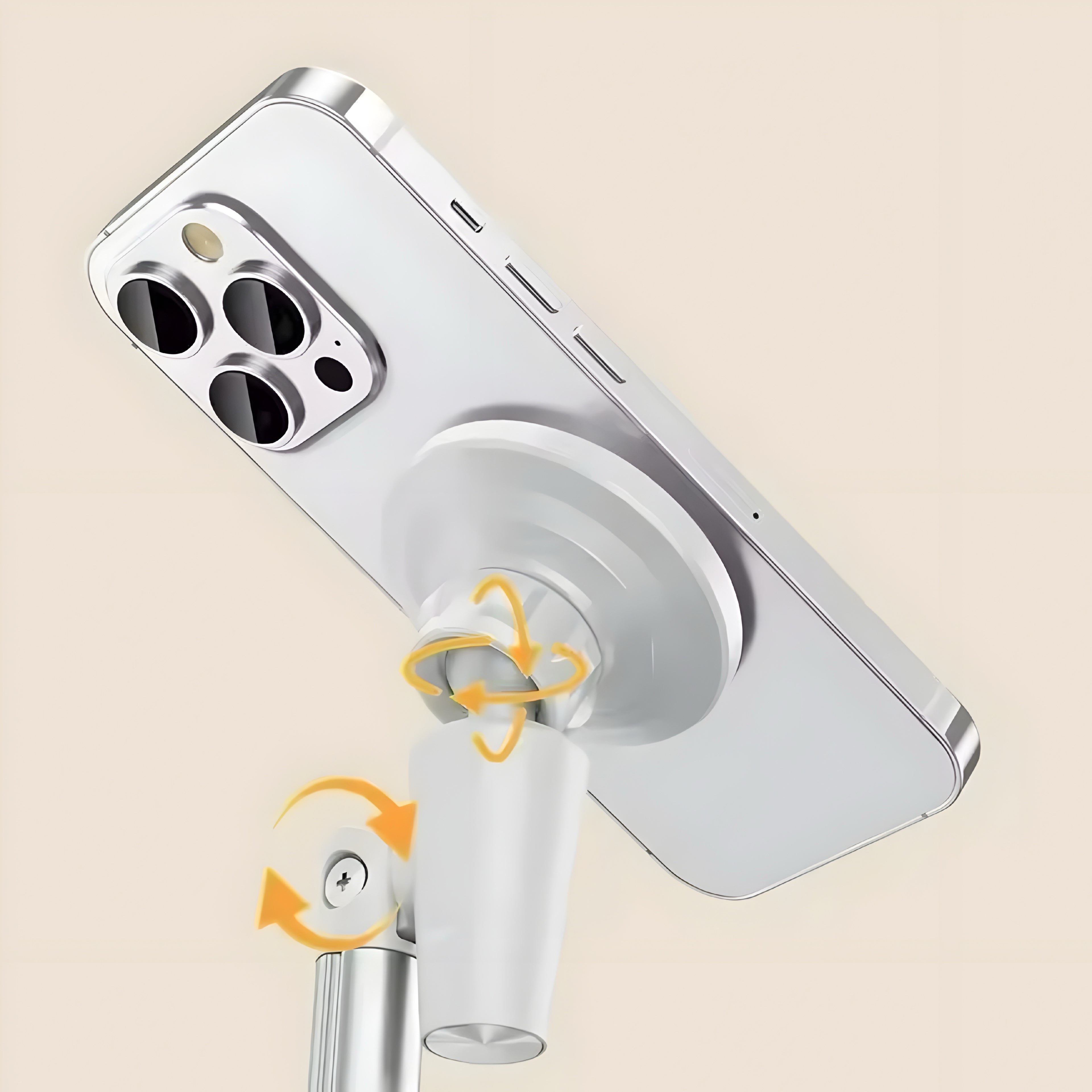 Aluminium Magnet-Handyständer – Stilvoll & Verstellbar