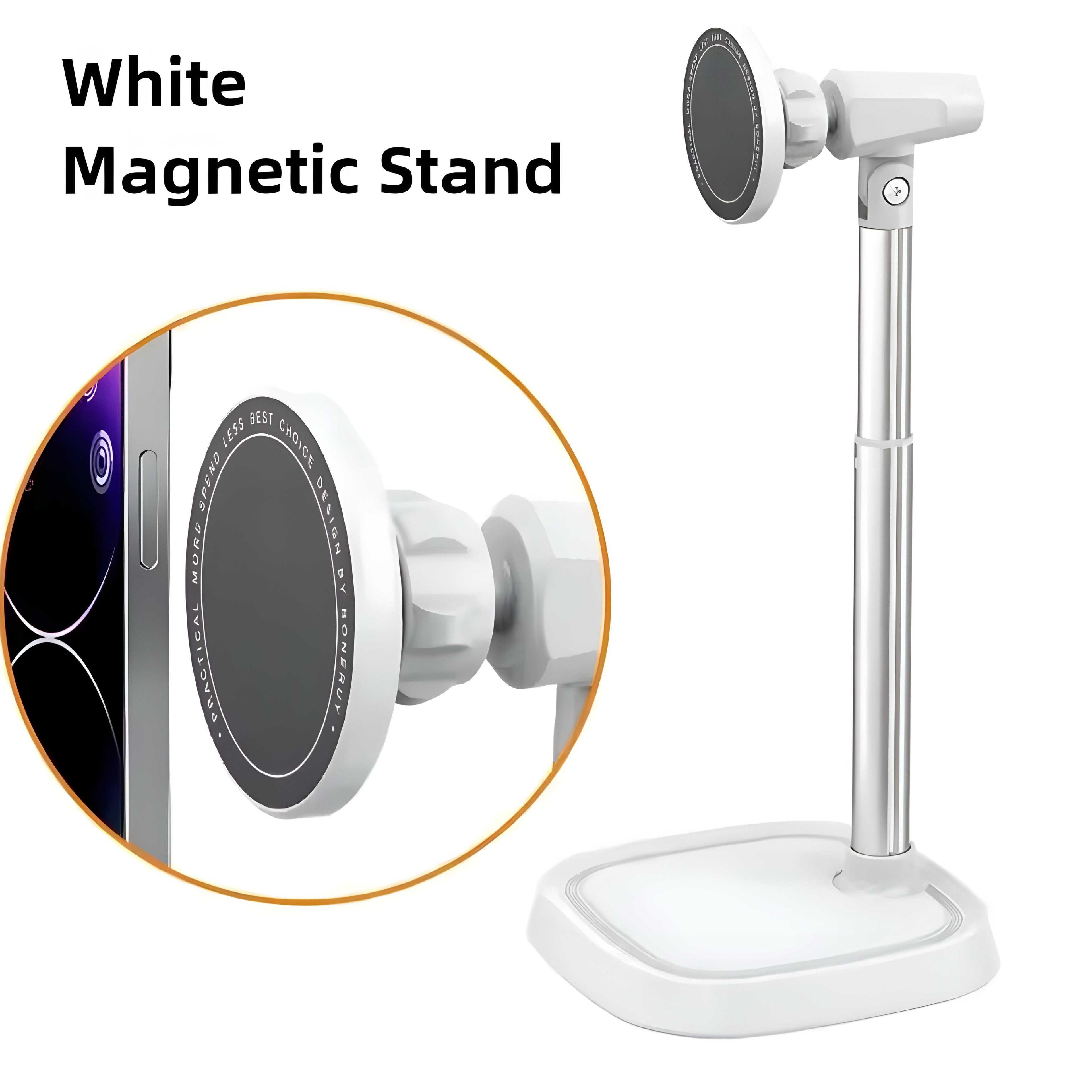 Aluminium Magnet-Handyständer – Stilvoll & Verstellbar