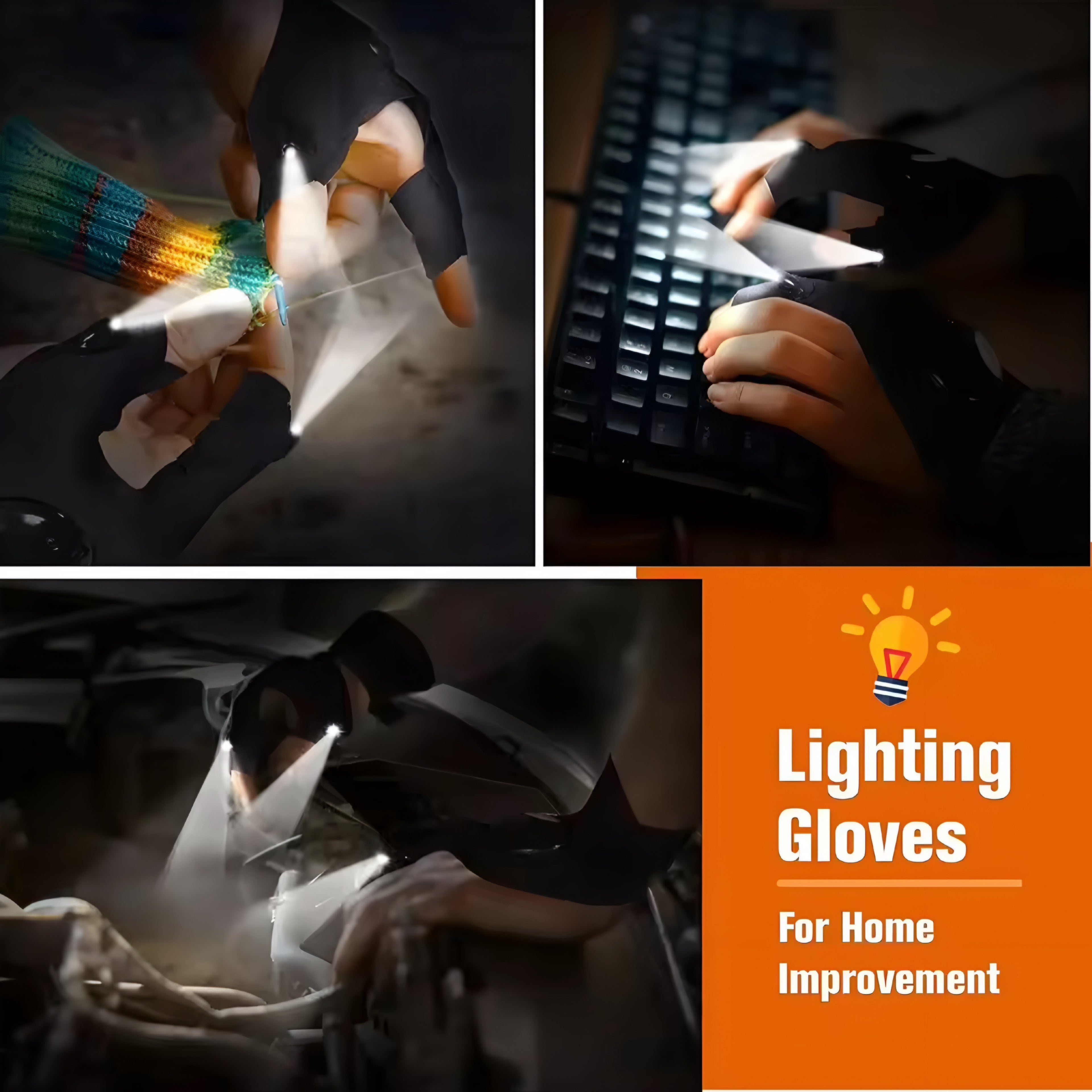 Freihändige LED-Handschuh-Lampe